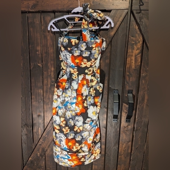 Hitherto Dresses & Skirts - Vox Populi floral garden dress, Hitherto Size 2, Anthropologie dress